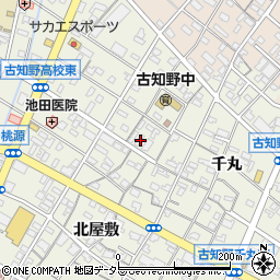 愛知県江南市古知野町熱田236周辺の地図