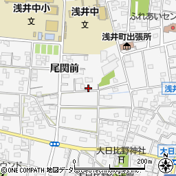 愛知県一宮市浅井町大日比野尾関前2752周辺の地図