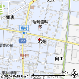 愛知県一宮市島村岩畑94周辺の地図