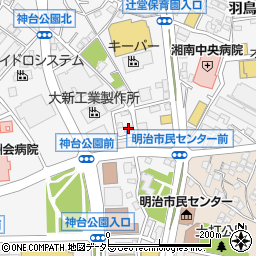 タートルハイム周辺の地図