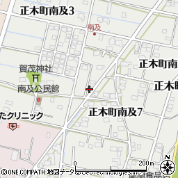 岐阜県羽島市正木町南及2丁目46周辺の地図