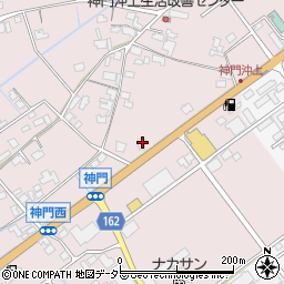 島根県出雲市神門町721周辺の地図