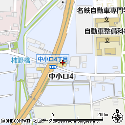 愛知日産犬山店周辺の地図