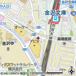 三菱ＵＦＪ銀行金沢文庫支店周辺の地図