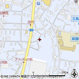 神奈川県茅ヶ崎市萩園2539周辺の地図