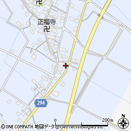滋賀県高島市安曇川町常磐木91周辺の地図