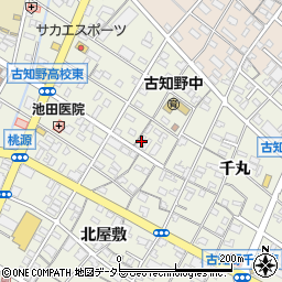 愛知県江南市古知野町熱田231周辺の地図