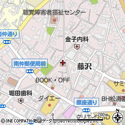 藤沢地域子どもの家周辺の地図
