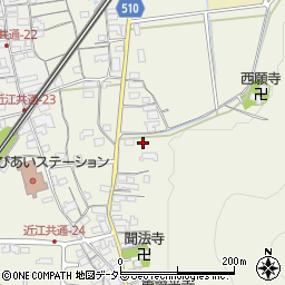 滋賀県米原市顔戸2093周辺の地図
