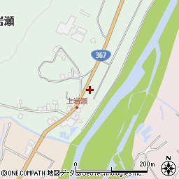 滋賀県高島市朽木岩瀬457周辺の地図