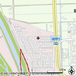 岐阜県大垣市綾野町3504-188周辺の地図