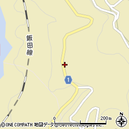 長野県下伊那郡泰阜村7827周辺の地図