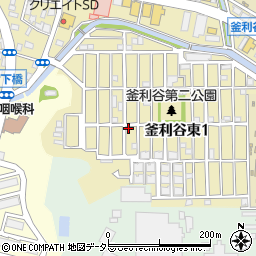 増渕アパート周辺の地図