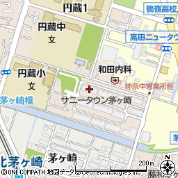 サニータウン茅ヶ崎１号棟周辺の地図
