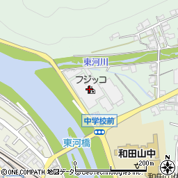 フジッコ株式会社　和田山工場周辺の地図