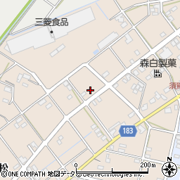 岐阜県羽島市正木町須賀赤松290周辺の地図