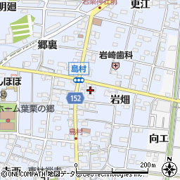 愛知県一宮市島村岩畑53周辺の地図