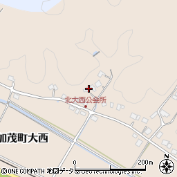 島根県雲南市加茂町大西535周辺の地図
