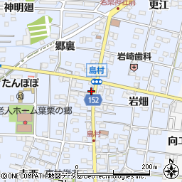 愛知県一宮市島村六反田161周辺の地図