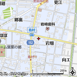愛知県一宮市島村岩畑52周辺の地図