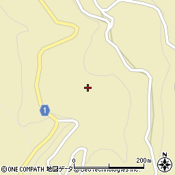 長野県下伊那郡泰阜村7809周辺の地図