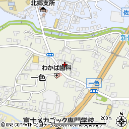 静岡県駿東郡小山町一色257周辺の地図