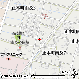 岐阜県羽島市正木町南及2丁目53周辺の地図