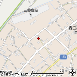 岐阜県羽島市正木町須賀赤松307-2周辺の地図