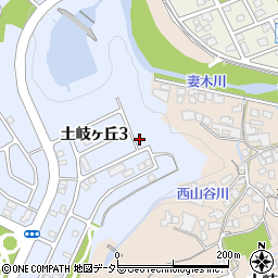 岐阜県土岐市土岐ヶ丘3丁目8周辺の地図