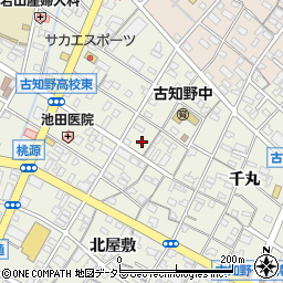 愛知県江南市古知野町熱田226周辺の地図