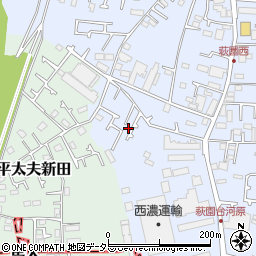 神奈川県茅ヶ崎市萩園3139周辺の地図