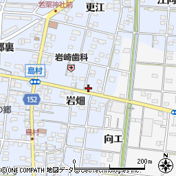 愛知県一宮市島村岩畑41周辺の地図