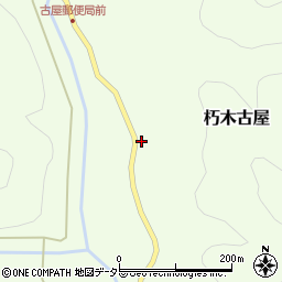 滋賀県高島市朽木古屋518周辺の地図