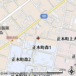 岐阜県羽島市正木町須賀赤松423周辺の地図