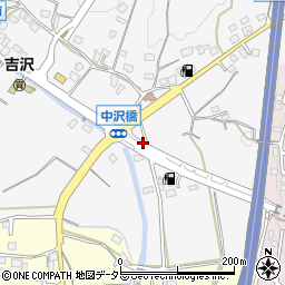 中沢橋周辺の地図