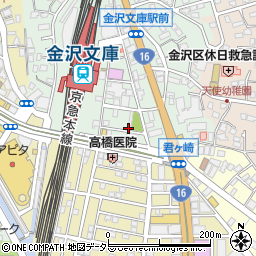 神奈川県横浜市金沢区谷津町361周辺の地図