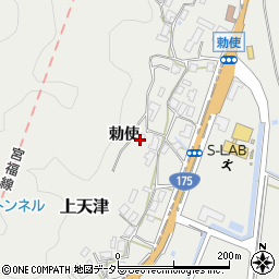 京都府福知山市上天津2014周辺の地図