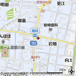 愛知県一宮市島村岩畑55周辺の地図