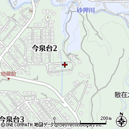 今泉台あめんぼ公園周辺の地図