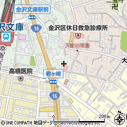 神奈川県横浜市金沢区谷津町151-3周辺の地図