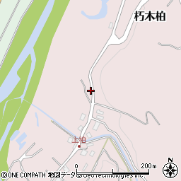 滋賀県高島市朽木柏294周辺の地図