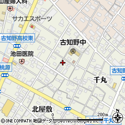 愛知県江南市古知野町熱田230周辺の地図