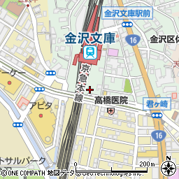 神奈川県横浜市金沢区谷津町379周辺の地図