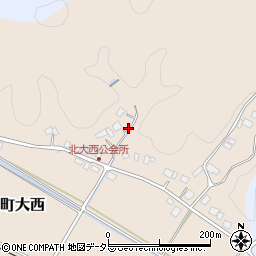 島根県雲南市加茂町大西540周辺の地図