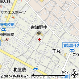 愛知県江南市古知野町熱田201周辺の地図