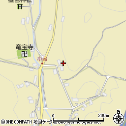京都府綾部市小呂町梨貝周辺の地図