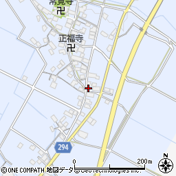 滋賀県高島市安曇川町常磐木197周辺の地図