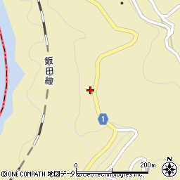 長野県下伊那郡泰阜村7829周辺の地図
