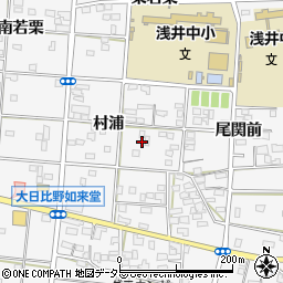 愛知県一宮市浅井町大日比野村浦49周辺の地図