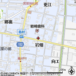 愛知県一宮市島村岩畑67-1周辺の地図